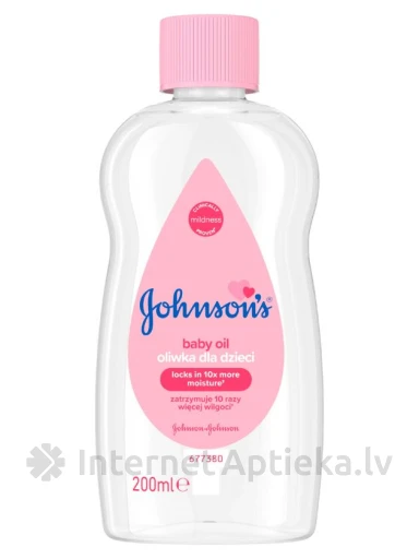 Johnson's Baby õli lastele, 200 ml | internetaptieka.lv