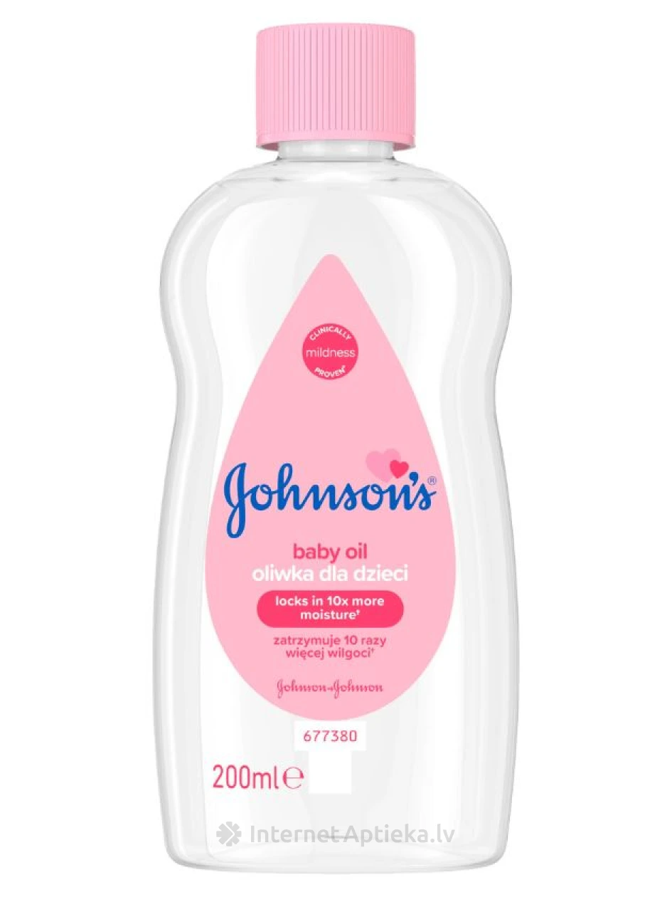 Johnson's Baby õli lastele, 200 ml | internetaptieka.lv
