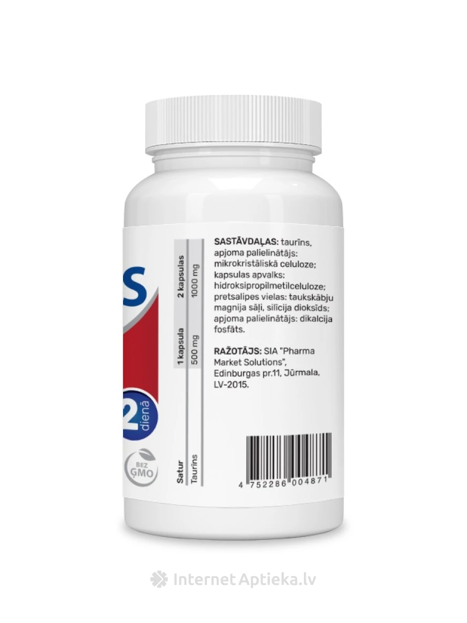 Tauriin kapslid, 30 tk. | internetaptieka.lv