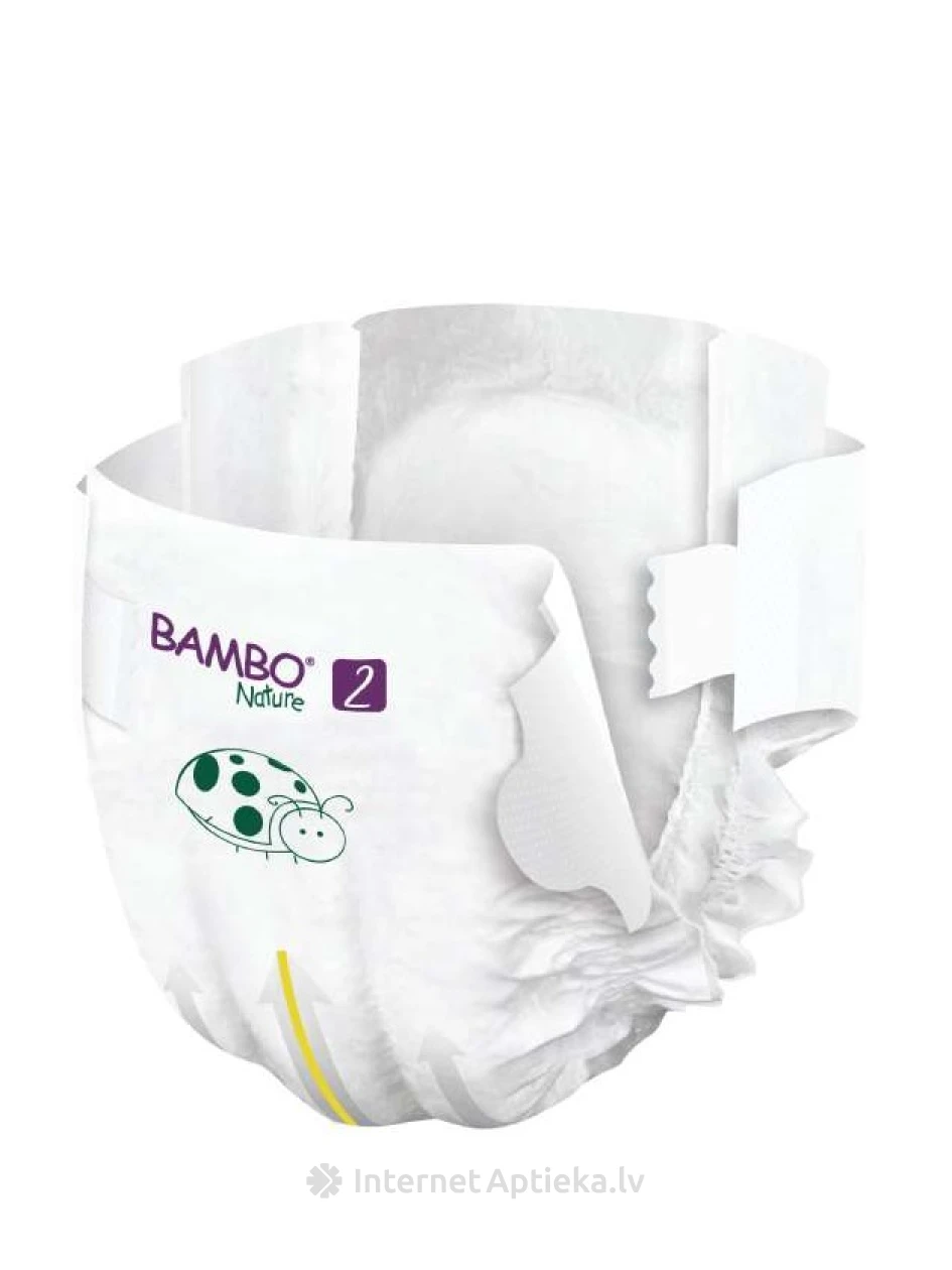 Bambo Nature mähkmed 3-6 kg, 30 tk. | internetaptieka.lv