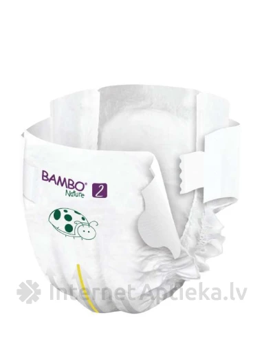 Bambo Nature mähkmed 3-6 kg, 30 tk. | internetaptieka.lv