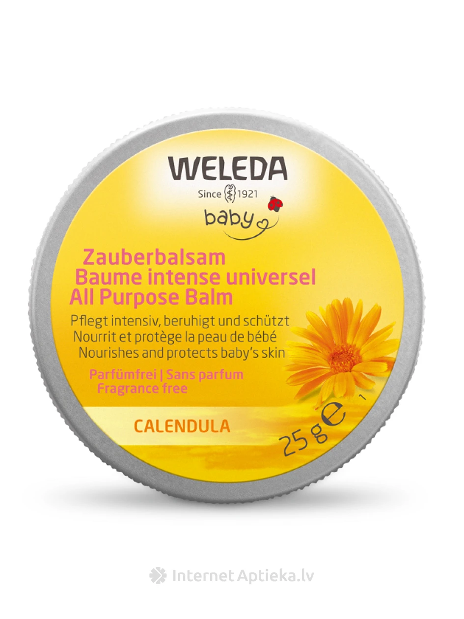 Weleda universāls balzams ar kliņģerītēm, 25 ml | internetaptieka.lv
