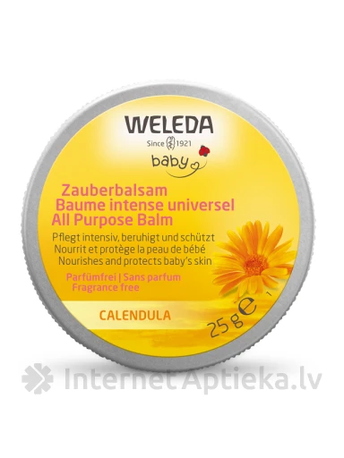 Weleda универсальный бальзам с календулой, 25 мл | internetaptieka.lv