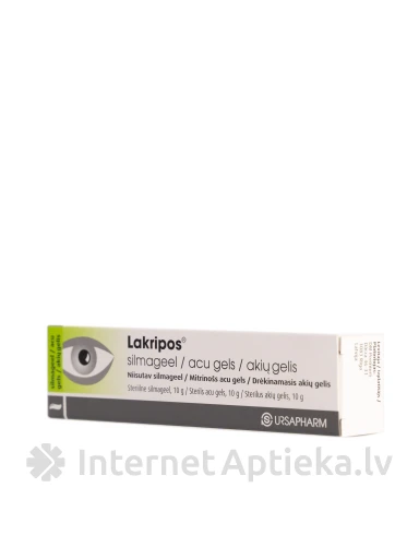 Lakripos acu gēls, 10 g. | internetaptieka.lv