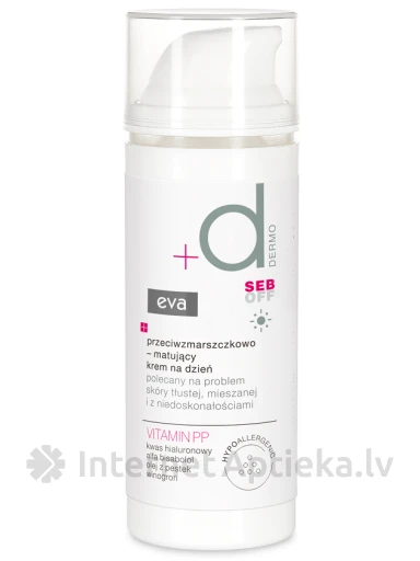 Eva Dermo Seb Off kortsudevastane normaliseeriv päevakreem, 50 ml | internetaptieka.lv