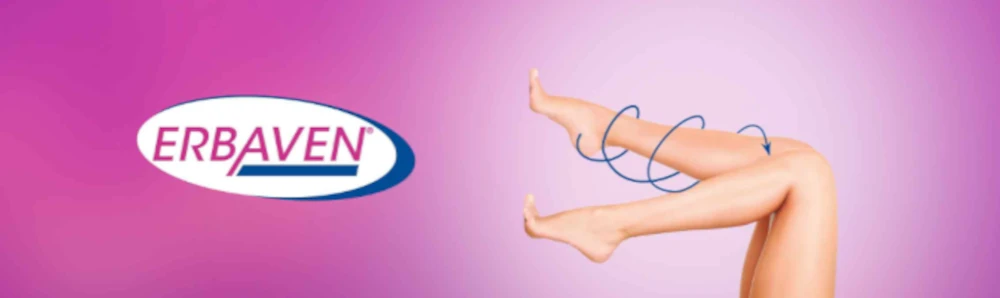 ERBAVEN® LEG LINE – Kāju kopšanas līnija veselīgām un vieglām kājām