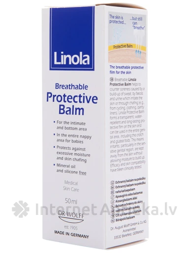 Linola Protectiv защитный бальзам, 50 мл | internetaptieka.lv
