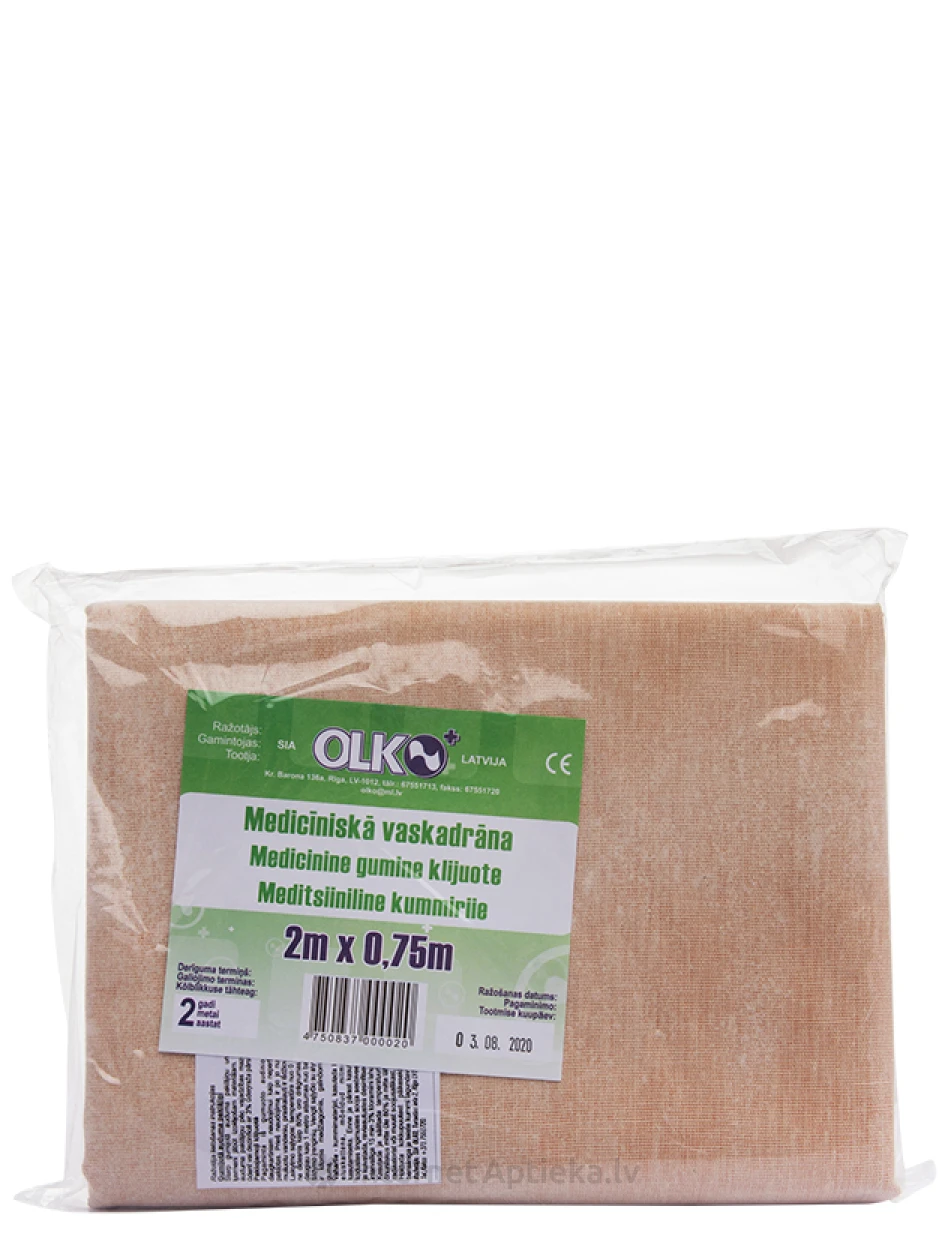 Olko medicīniskā vaskadrāna 2 m x 0.75 m, 1 gb. | internetaptieka.lv