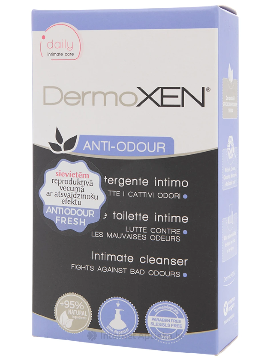 Dermoxen Anti Odour intīmās higiēnas gels, 200 ml | internetaptieka.lv