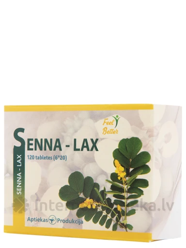 AP Senna-Lax, 120 таблеток | internetaptieka.lv