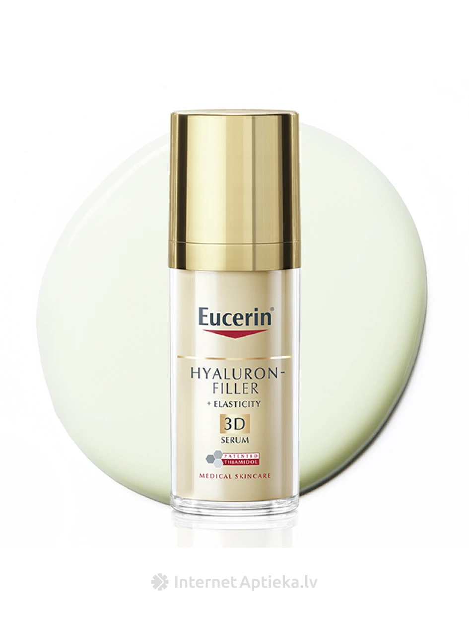 Eucerin Hyaluron-Filler+ Elasticity 3D сыворотка, 30 МЛ | internetaptieka.lv