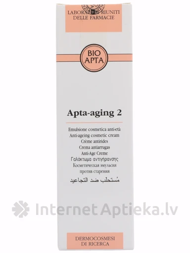 Bioapta Apta-Aging 2 näokreem nooruse säilitamiseks pärast 35+, 50 ml | internetaptieka.lv