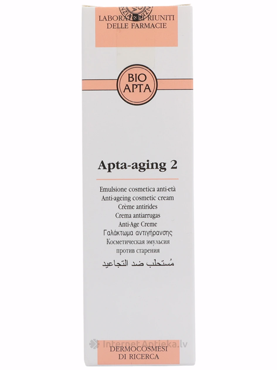 Bioapta Apta-Aging 2 sejas krēms jaunības saglabāšanai  pēc 35+, 50 ml | internetaptieka.lv