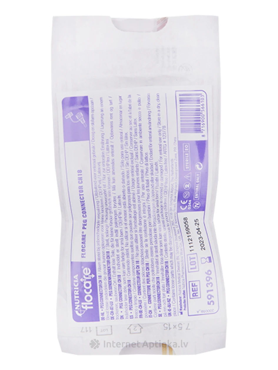 Flocare Peg Connector CH18, 1 tk | internetaptieka.lv