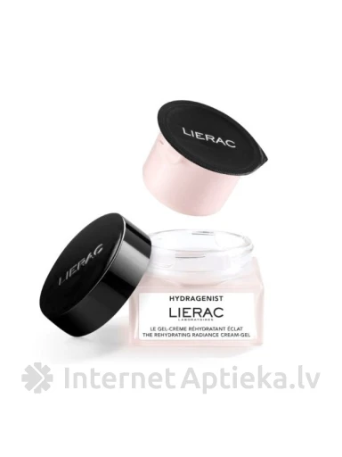 LIERAC HYDRAGENIST niisutav geelkreem normaalsele ja kombineeritud nahale, täitepakk, 50 ml | internetaptieka.lv
