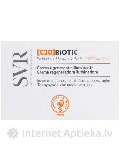 SVR krēms ādas starojuma atjaunošanai, 50 ml | internetaptieka.lv