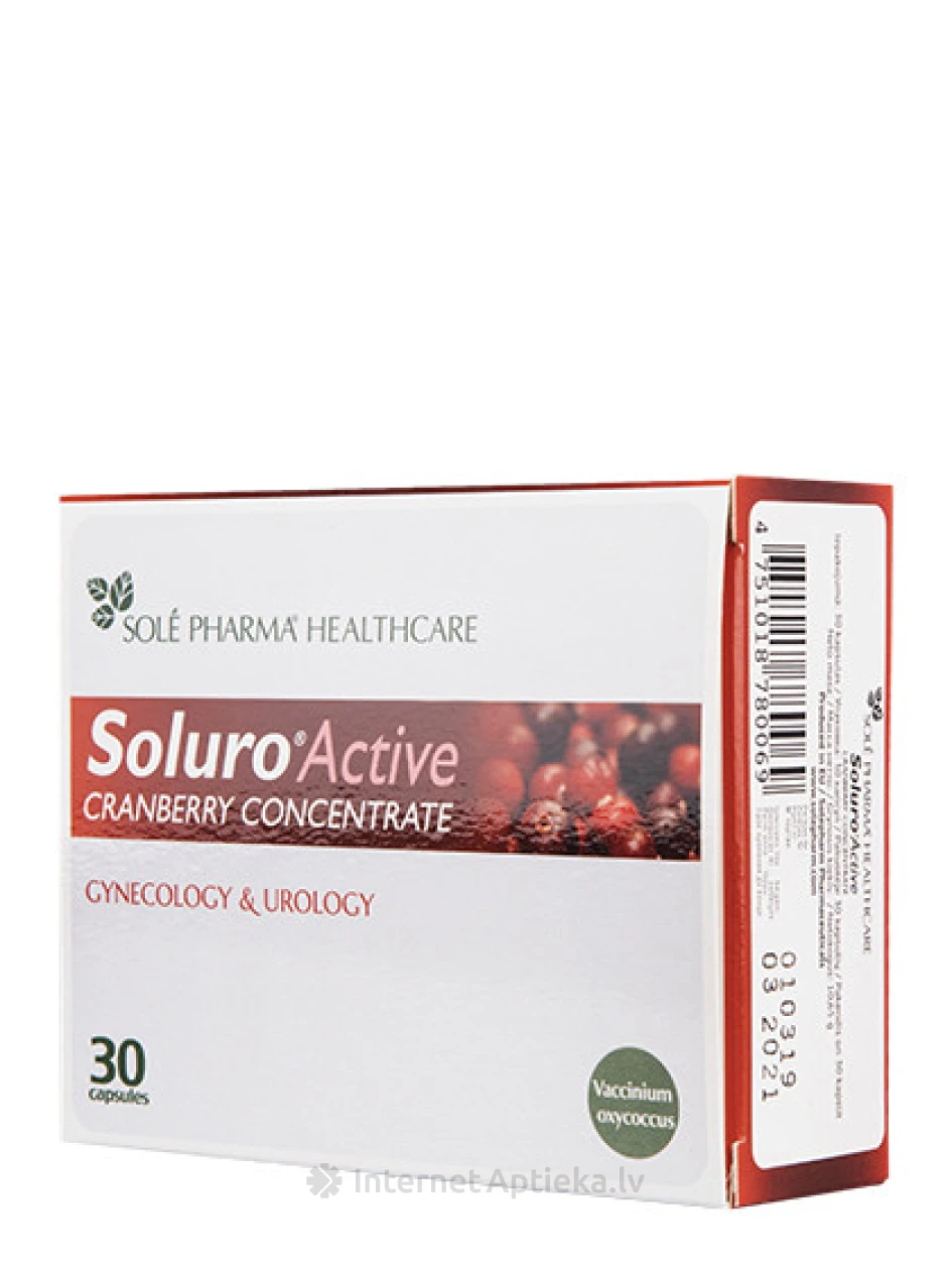 Soluro, 30 kapslit | internetaptieka.lv