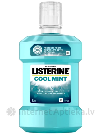 LISTERINE suuvesi "COOLMINT", 1 liiter | internetaptieka.lv