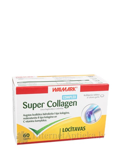 Walmark Super Collagen коллагеновый комплекс, 60 жевательных таблеток