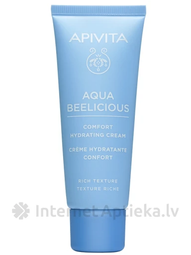 APIVITA AQUA BEELICIOUS Comfort niisutav kreem rikkaliku tekstuuriga, 40 ml | internetaptieka.lv