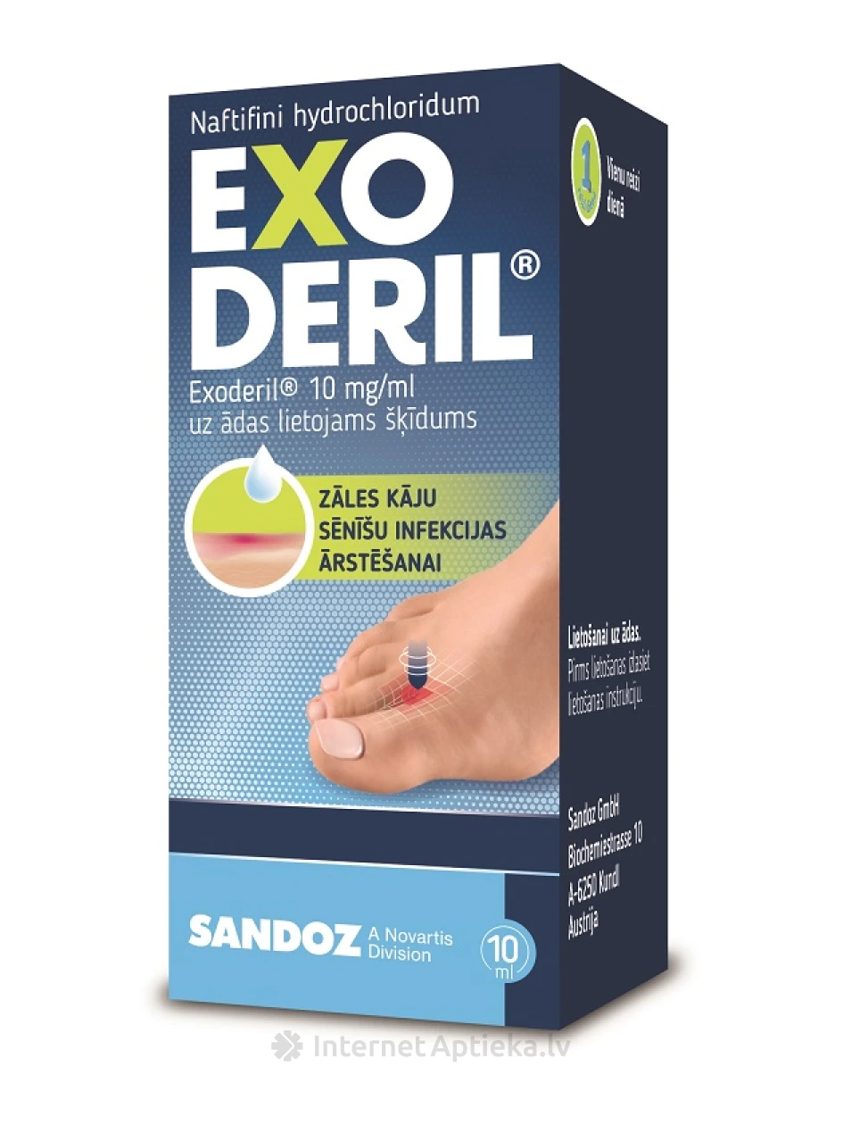 Exoderili lahus, 10 ml | internetaptieka.lv