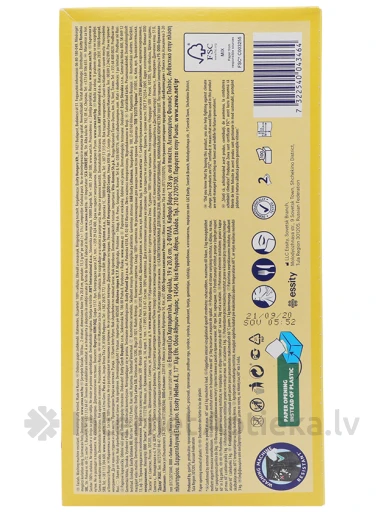 Zewa Flower Косметические салфетки в коробке, 100 шт. | internetaptieka.lv