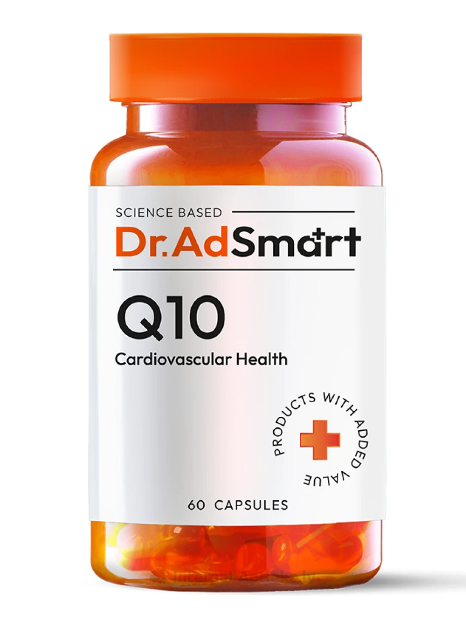 Dr. AD Smart Q10 капсулы, 60 шт. | internetaptieka.lv