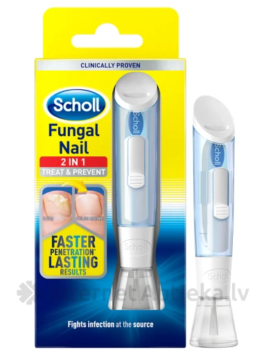 Scholl Līdzeklis nagu sēnīšu ārstēšanai, 3.8 ml | internetaptieka.lv
