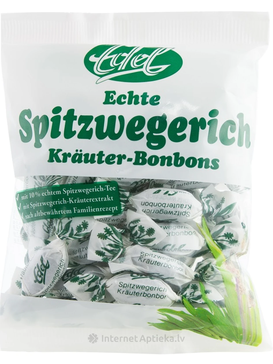 EDEL Ceļtekas augu karameles, 100 g | internetaptieka.lv