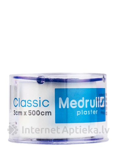 Medrull Adhezīvais plāksteris 3 cm x 500 cm, 1 gab. | internetaptieka.lv