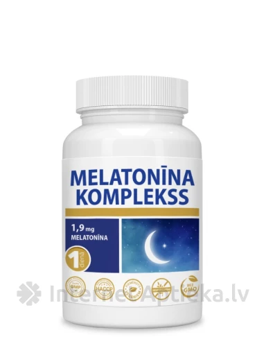 Melatoniini kompleks, 60 tabletti | internetaptieka.lv