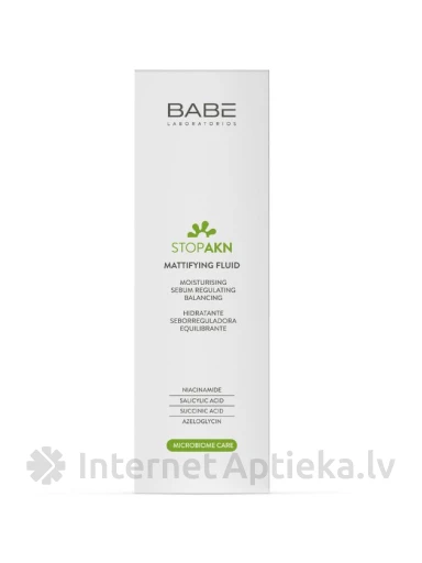 Babē Sop AKN Matējošs fluīds, 50 ml | internetaptieka.lv