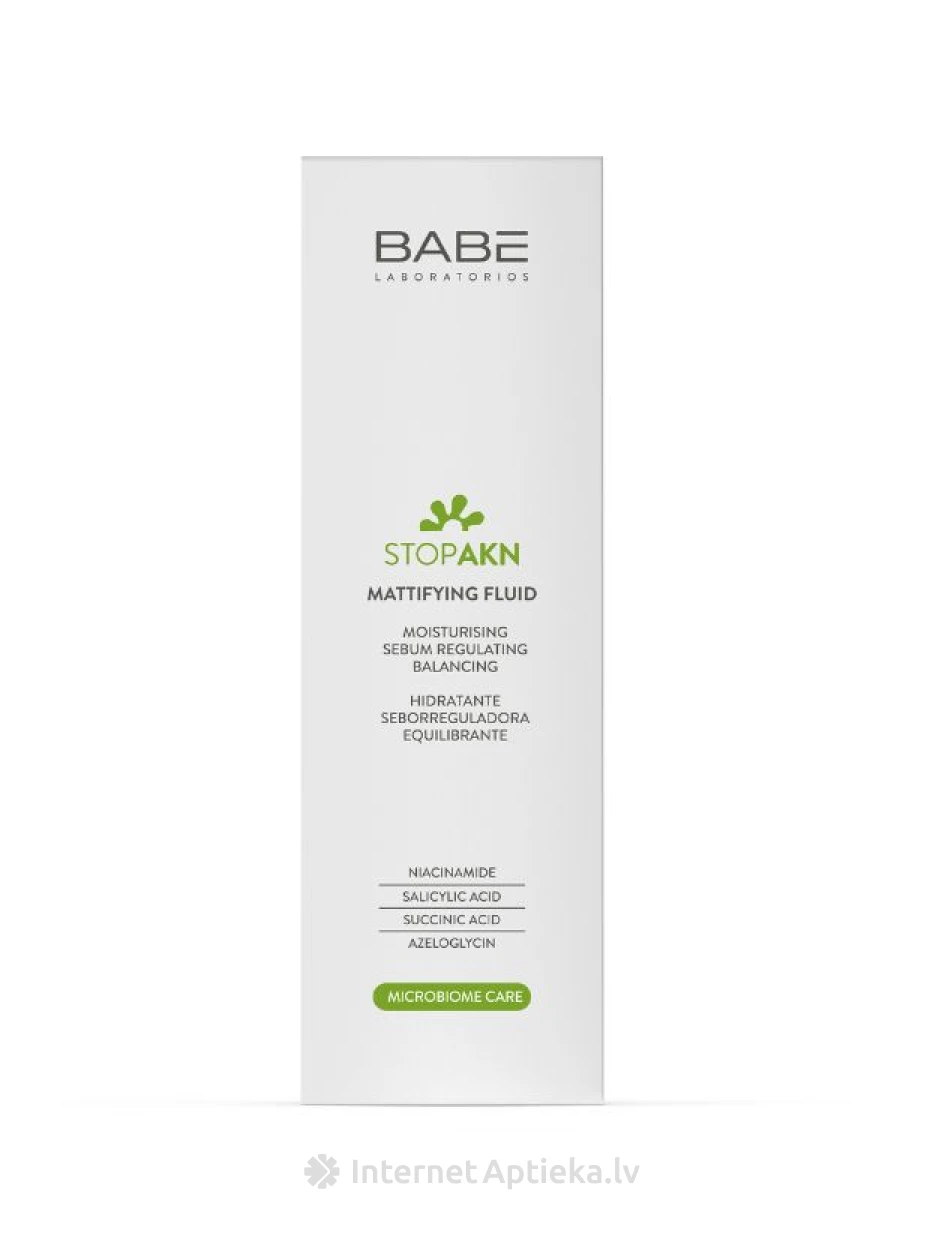 Babē Sop AKN Матирующий флюид, 50 мл | internetaptieka.lv