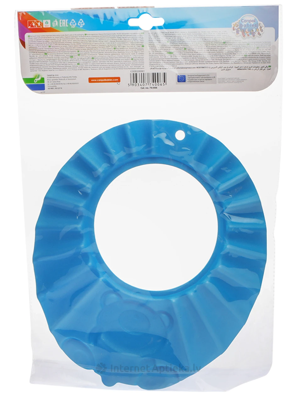 Canpol защита для мытья головы - без слез, 1 шт. | internetaptieka.lv