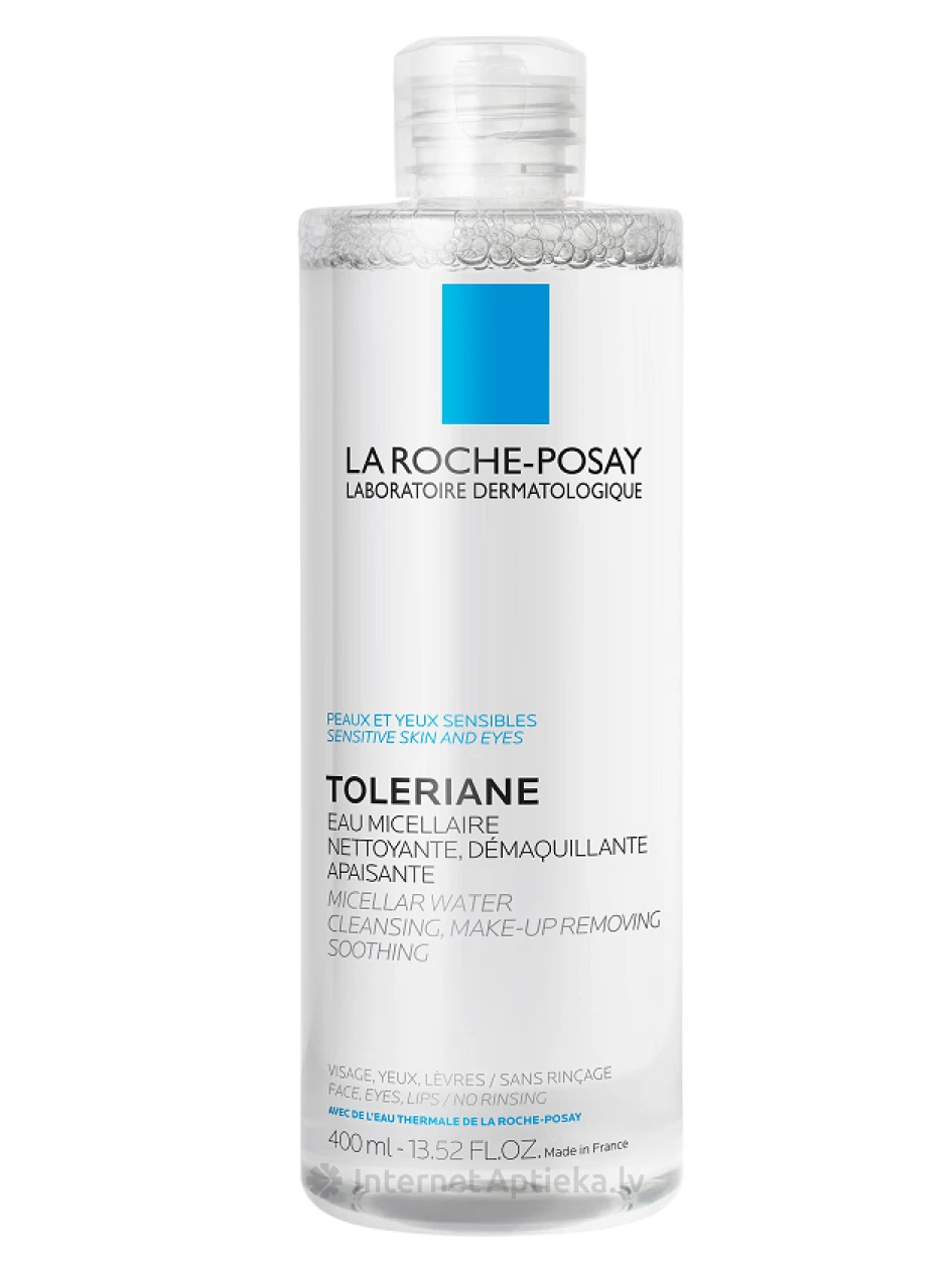 La Roche Posay jutīgai ādai micelārais ūdens, 400 ml | internetaptieka.lv