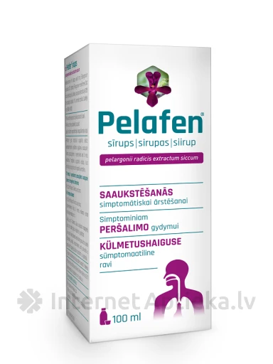 Pelafen сироп, 100 мл | internetaptieka.lv