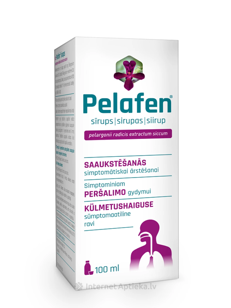 Pelafen sīrups, 100 ml | internetaptieka.lv