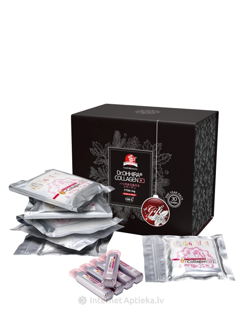 DR.OHHIRA Dzeramais Kolagēna kurss vienam gadam + dāvana, 35*20 ml | internetaptieka.lv