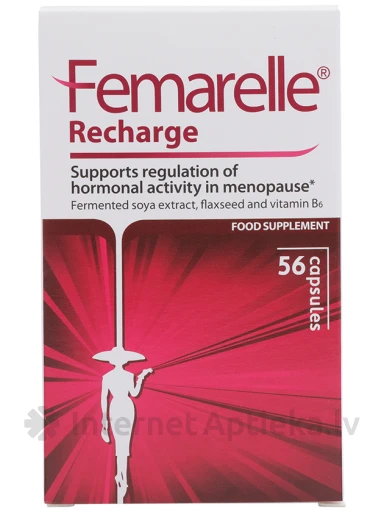 Femarelle Recharge 50+, 56 kapslit | internetaptieka.lv