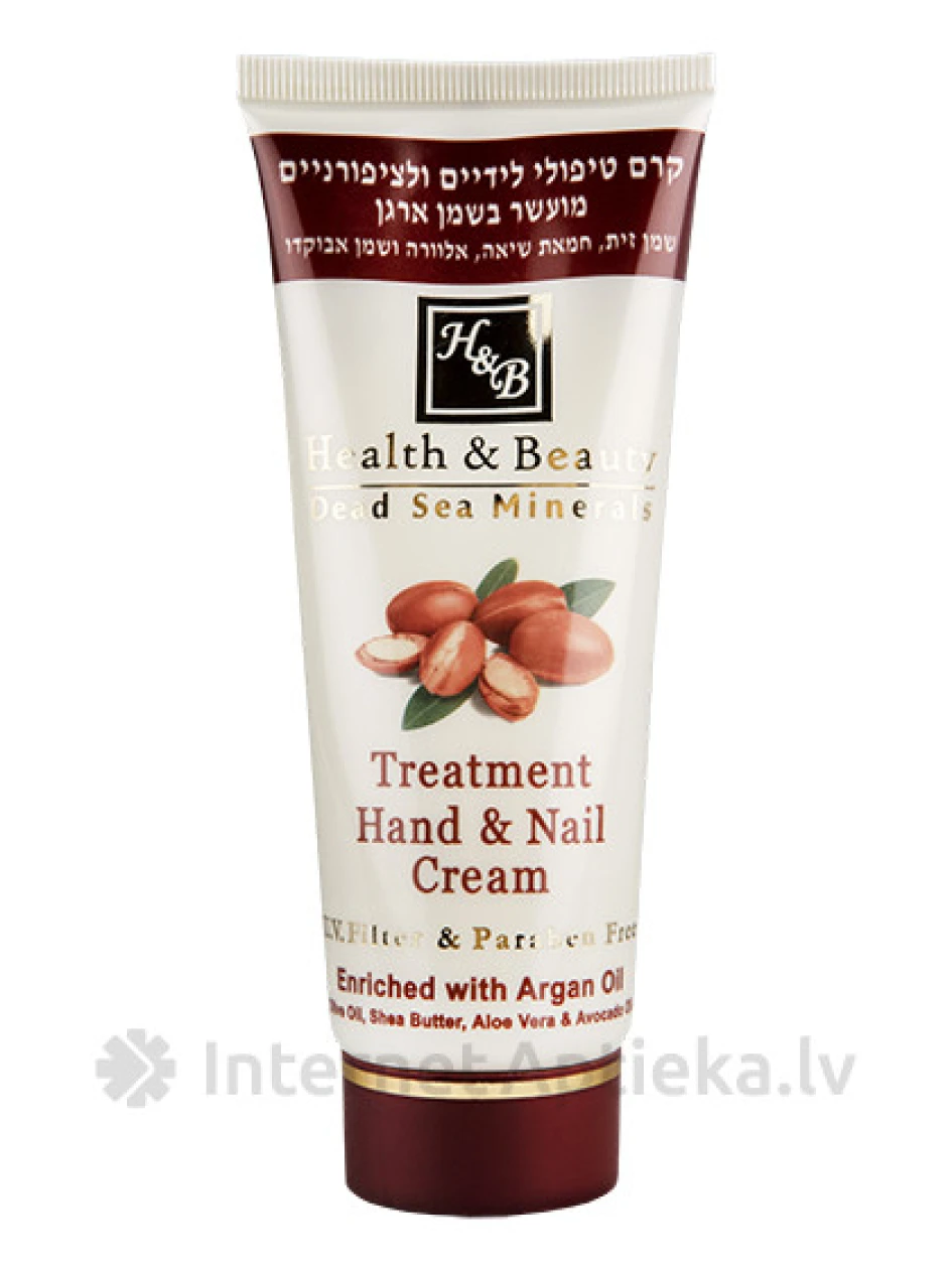 H&B roku un nagu krēms ar argana eļļu, 100 ml | internetaptieka.lv