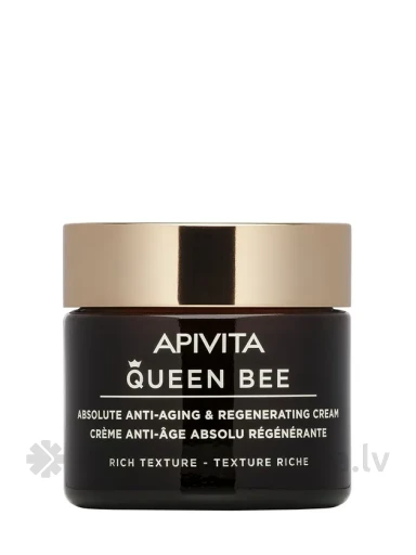 APIVITA QUEEN BEE turtingos tekstūros kremas, 50 ml | internetaptieka.lv