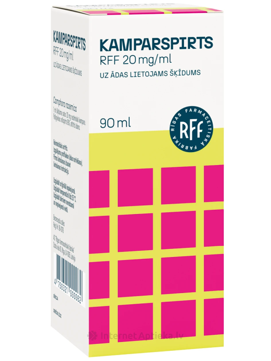 RFF Kamporalkohol 2 mg/ml, 90 ml | internetaptieka.lv