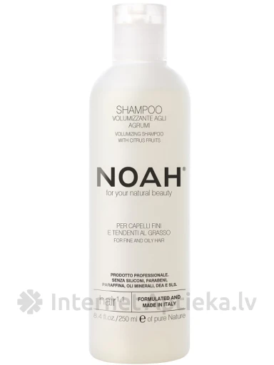 NOAH Šampoon peentele ja rasustele juustele, 250 ml | internetaptieka.lv