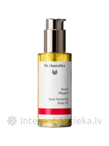 Dr. Hauscka Rose barojoša rožu ķermeņa eļļa, 75 ml | internetaptieka.lv
