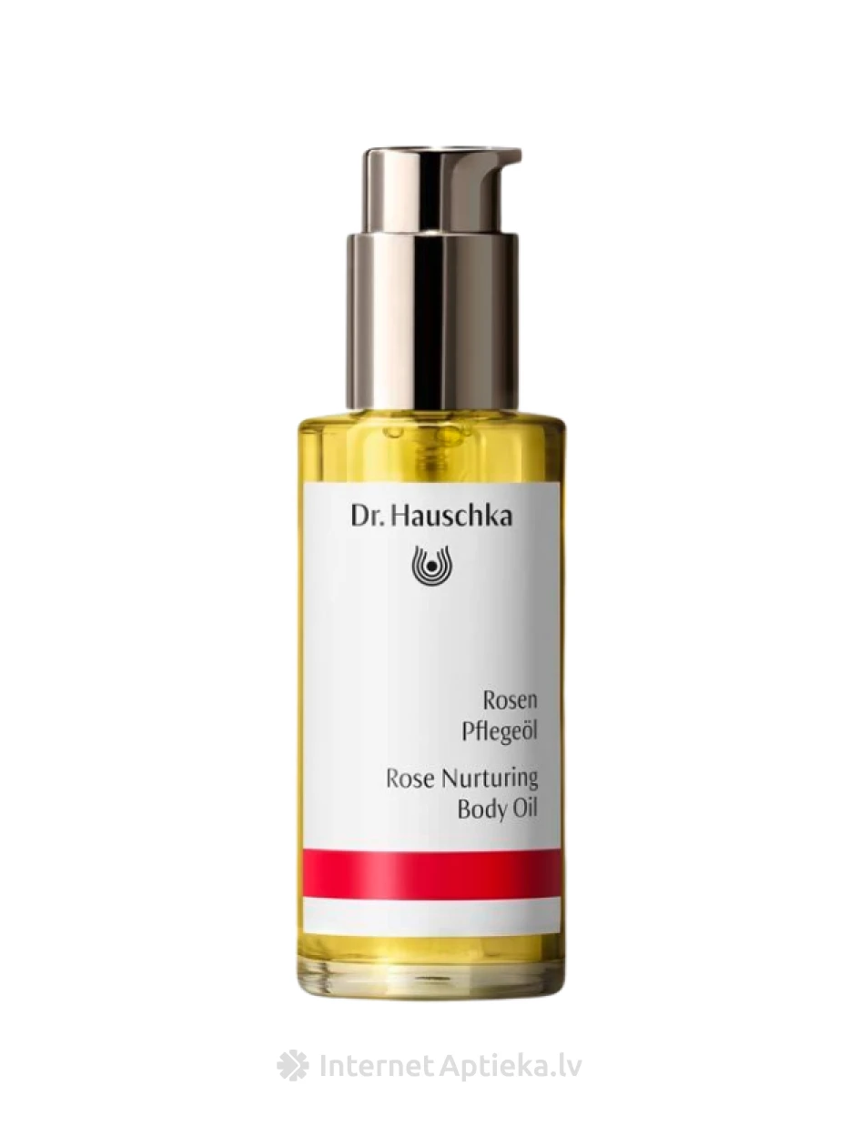 Dr. Hauscka Rose barojoša rožu ķermeņa eļļa, 75 ml | internetaptieka.lv