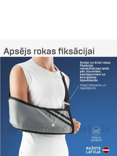Meditsiiniline toestav side käe fikseerimiseks 3. suurus | internetaptieka.lv