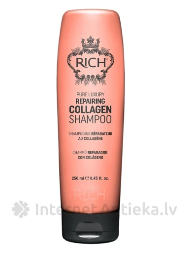 RICH atjaunojošs šampūns ar kolagēnu, 200 ml | internetaptieka.lv