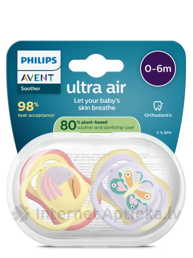 Philips Avent Lutt Ultra Air 0-6M, 2 tk. | internetaptieka.lv