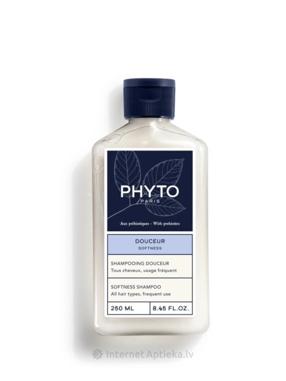 PHYTO SOFTNESS šampūns visiem matu tipiem, 250 ml | internetaptieka.lv