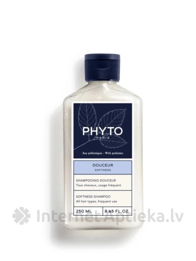PHYTO SOFTNESS šampūns visiem matu tipiem, 250 ml | internetaptieka.lv